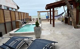 Casa completa pé na areia